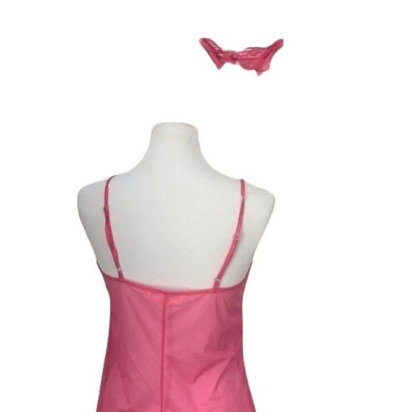 Victoria’s Secret Sheer Pink SMALL 2 Piece Lingerie Nightie - Picture 2 of 12